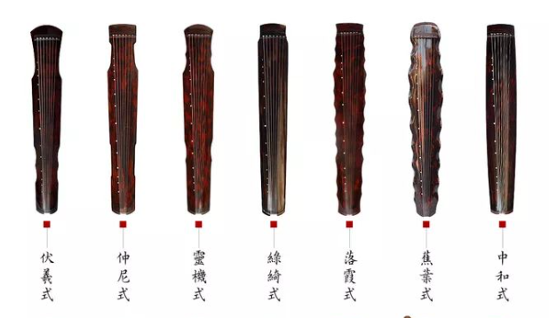 昌吉回族自治州十四种常见古琴样式（图集）